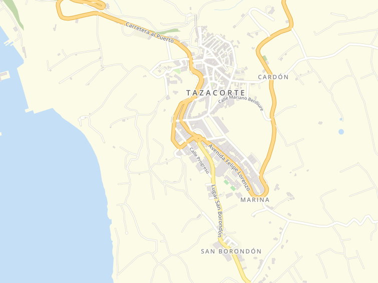 38770 Tazacorte, Santa Cruz de Tenerife, Canarias (Canàries), Espanya