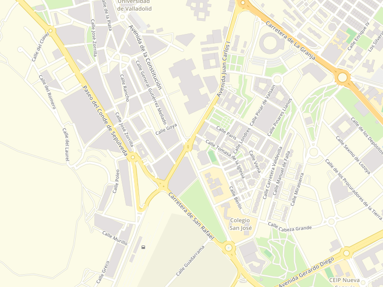 Avenida De La Constitucion, Segovia (Segòvia), Segovia (Segòvia), Castilla y León (Castella i Lleó), Espanya