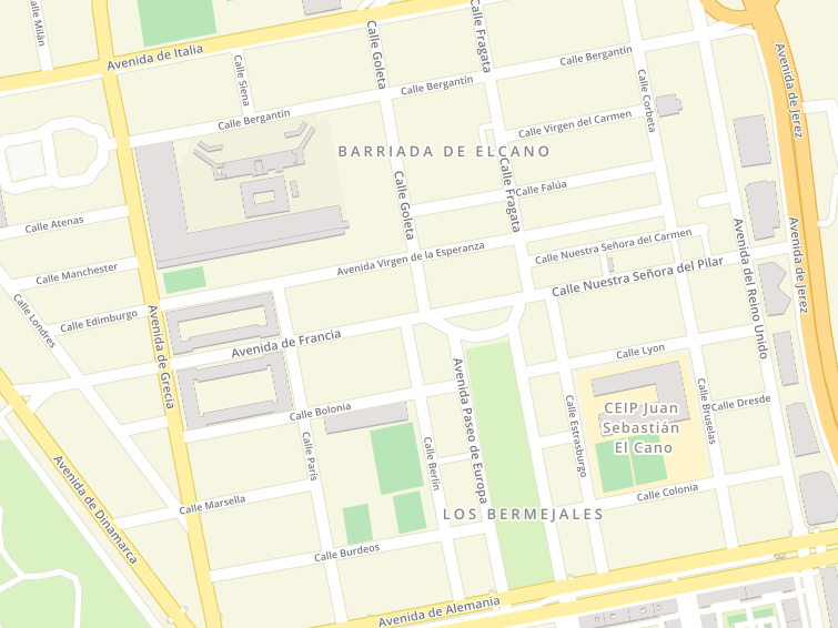 41012 Avenida Francia, Sevilla, Sevilla, Andalucía (Andalusia), Espanya