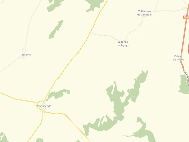 49709 Cabañas De Sayago, Zamora, Castilla y León (Castella i Lleó), Espanya