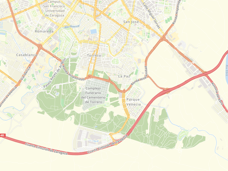 50007 Atocha, Zaragoza (Saragossa), Zaragoza (Saragossa), Aragón (Aragó), Espanya