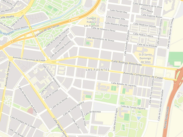 50002 Avenida Compromiso De Caspe, Zaragoza (Saragossa), Zaragoza (Saragossa), Aragón (Aragó), Espanya