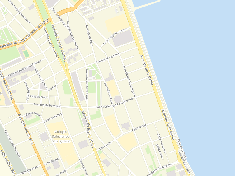 Avenida Guadalquivir, Cadiz, Cádiz, Andalucía, España