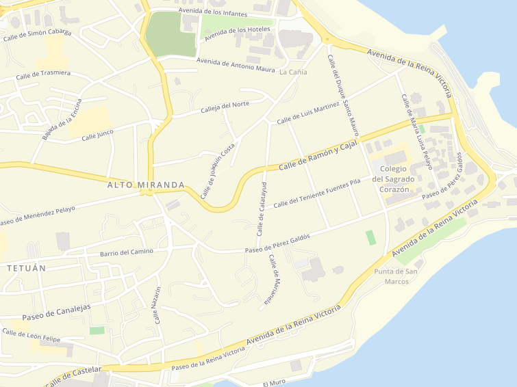 Avenida Reina Victoria, Santander, Cantabria, Cantabria, España