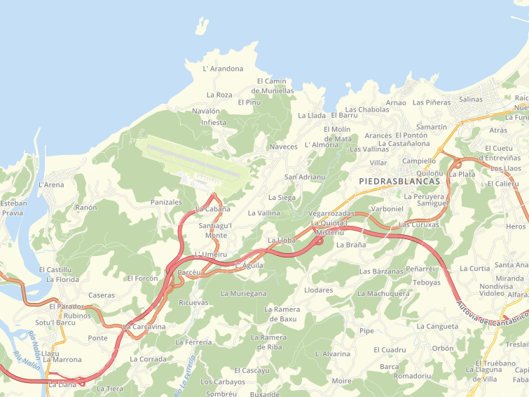 33457 La Cabornia (Castrillon), Asturias, Principado de Asturias, Spain