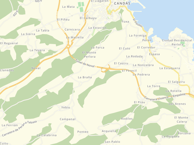 33491 La Rodada (Carreño), Asturias, Principado de Asturias, Spain