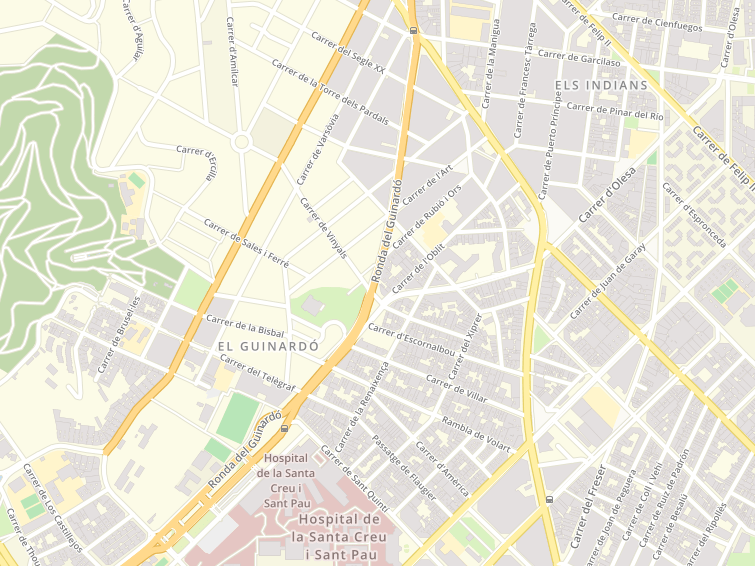 08041 Del Guinardo, Barcelona, Barcelona, Cataluña (Catalonia), Spain