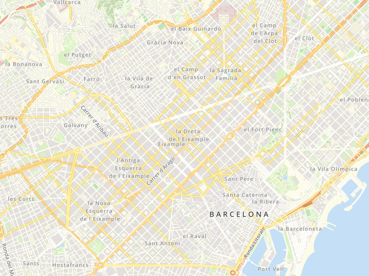 08027 Plaça Islandia, Barcelona, Barcelona, Cataluña (Catalonia), Spain