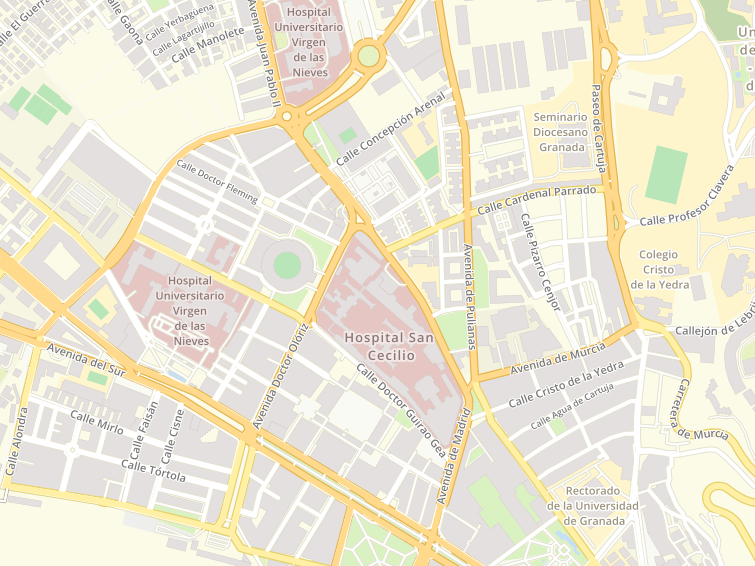 Avenida Madrid, Granada, Granada, Andalucía (Andalusia), Spain