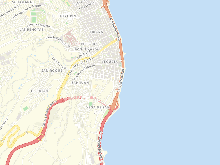 Avenida Canarias, Las Palmas De Gran Canaria, Las Palmas, Canarias (Canary Islands), Spain