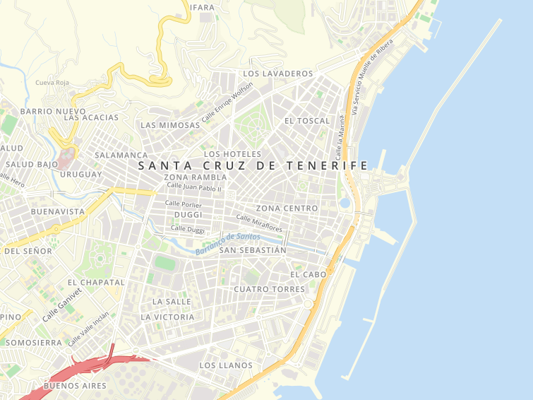 38006 General Fanjul, Santa Cruz De Tenerife, Santa Cruz de Tenerife, Canarias (Canary Islands), Spain
