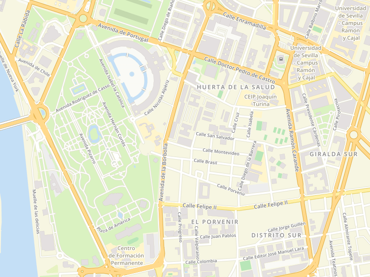Avenida Borbolla, Sevilla (Seville), Sevilla (Seville), Andalucía (Andalusia), Spain