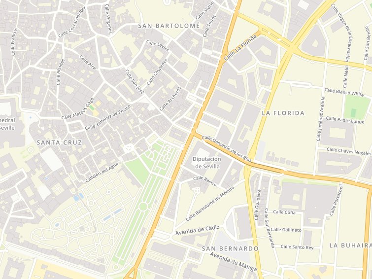 Avenida Menendez Y Pelayo, Sevilla (Seville), Sevilla (Seville), Andalucía (Andalusia), Spain