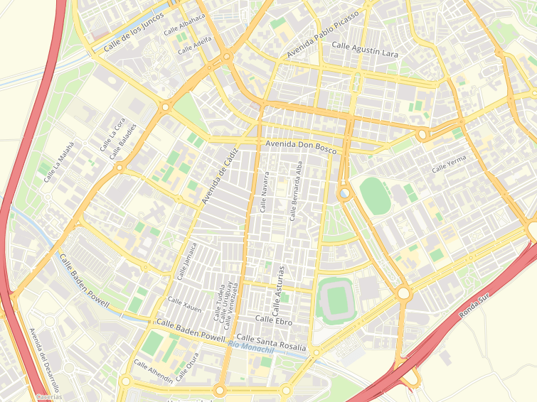Avenida De Dilar, Granada, Granada, Andalucía, España