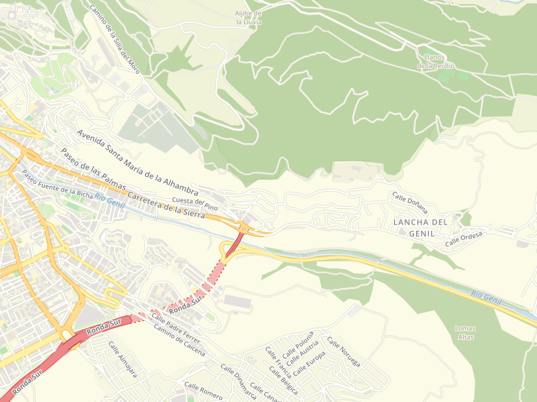 18008 Carretera Sierra, Granada, Granada, Andalucía, España