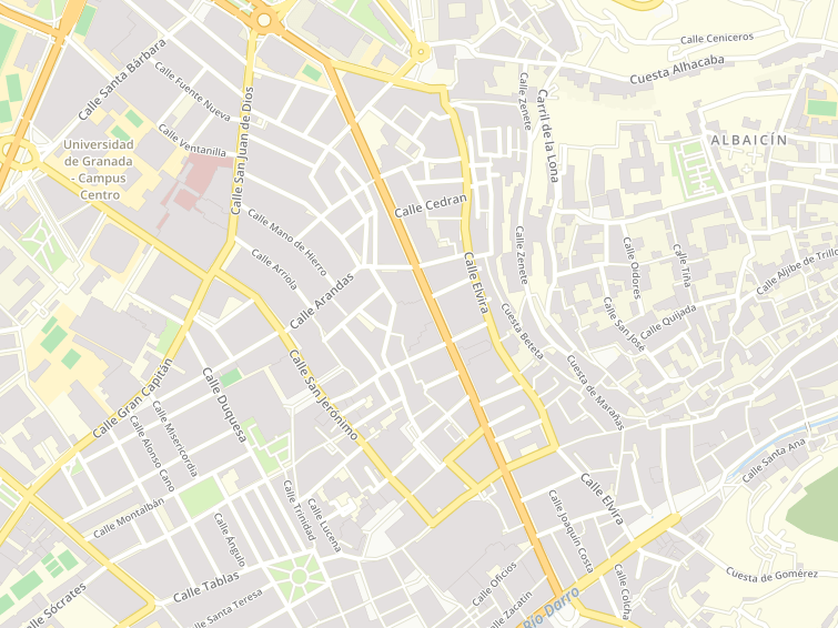 Gran Via De Colon, Granada, Granada, Andalucía, España