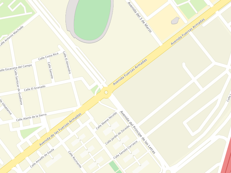 21007 Avenida Fuerzas Armadas, Huelva, Huelva, Andalucía, España