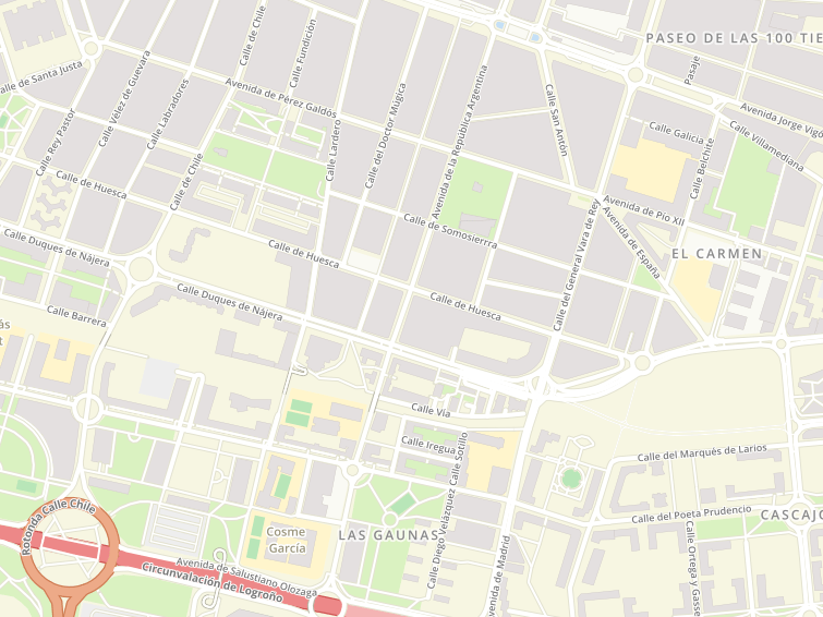 Avenida Republica Argentina, Logroño, La Rioja, La Rioja, España