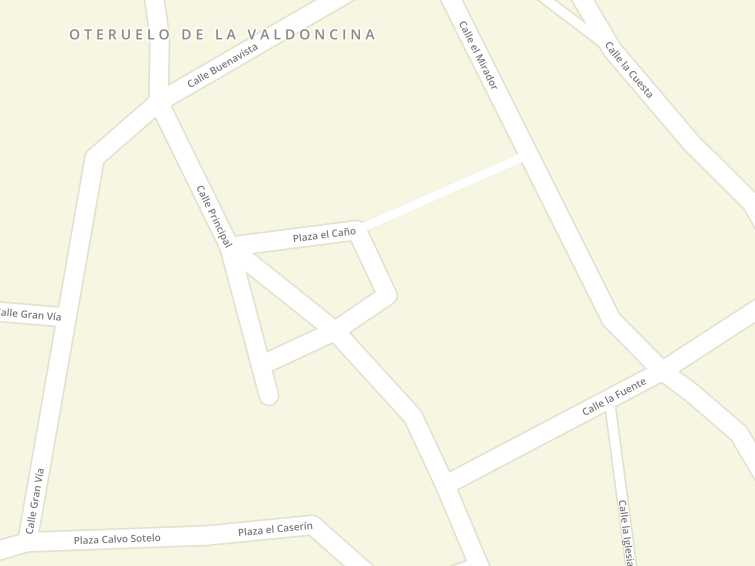 24009 Plaza Del Caño (Oteruelo), Leon, León, Castilla y León, España