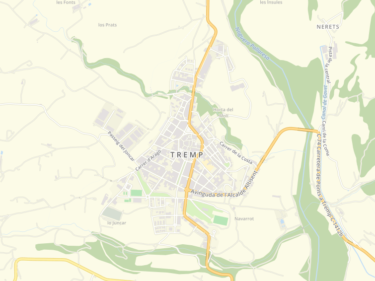 25620 Tremp, Lleida (Lérida), Cataluña, España