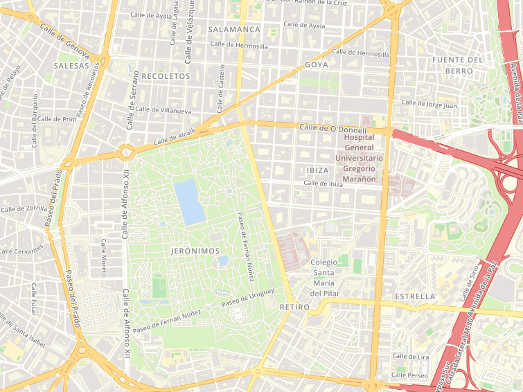 28009 Parque Retiro, Madrid, Madrid, Comunidad de Madrid, España