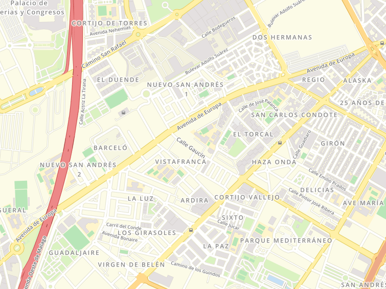 Avenida Europa, Malaga, Málaga, Andalucía, España