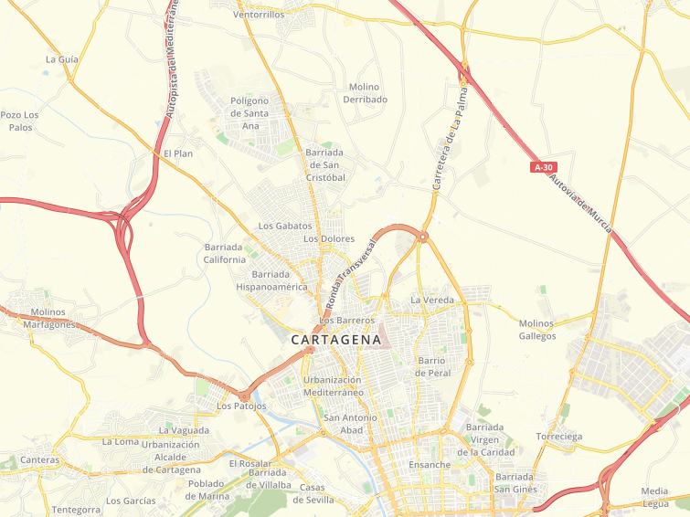 30310 Las Cañadas, Cartagena, Murcia, Región de Murcia, España