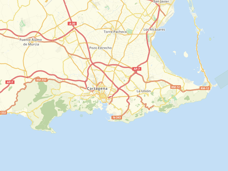 30203 Salonica, Cartagena, Murcia, Región de Murcia, España