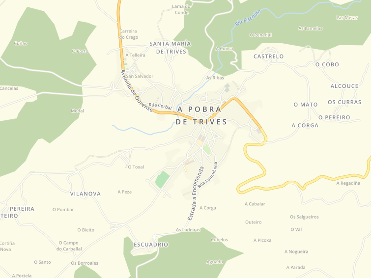 32780 Trives, Ourense (Orense), Galicia, España