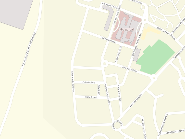 44002 Avenida America, Teruel, Teruel, Aragón, España