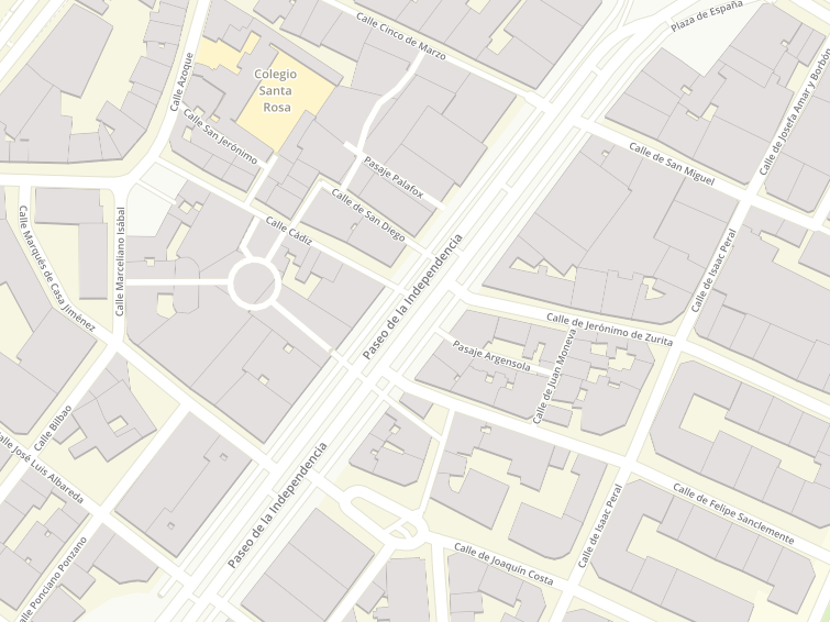 Avenida Independencia, Zaragoza, Zaragoza, Aragón, España