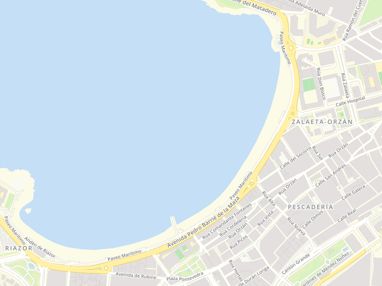 Avenida Pedro Barrie De La Maza, A Coruña, A Coruña, Galicia, España