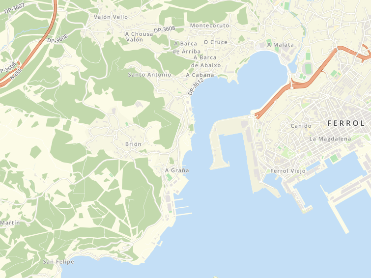 15590 Urbanizacion Penagrande, Ferrol, A Coruña, Galicia, España