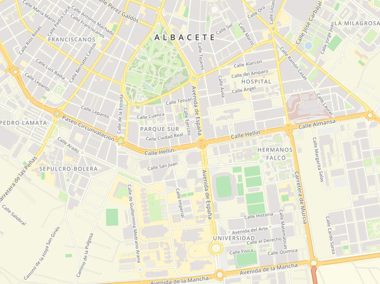 Avenida España, Albacete, Albacete, Castilla-La Mancha, España