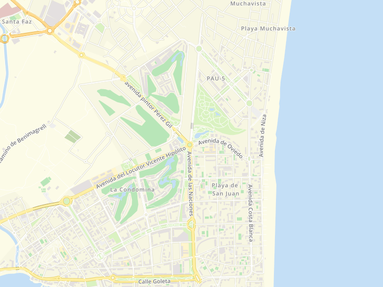 03540 Avenida De Las Naciones, Alicante/Alacant, Alicante, Comunidad Valenciana, España