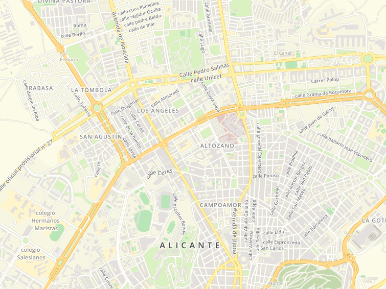 Plaza España, Alicante/Alacant, Alicante, Comunidad Valenciana, España