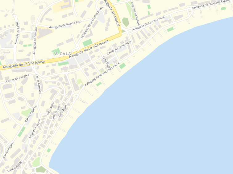 03502 Avenida Vicente Llorca Alos, Benidorm, Alicante, Comunidad Valenciana, España