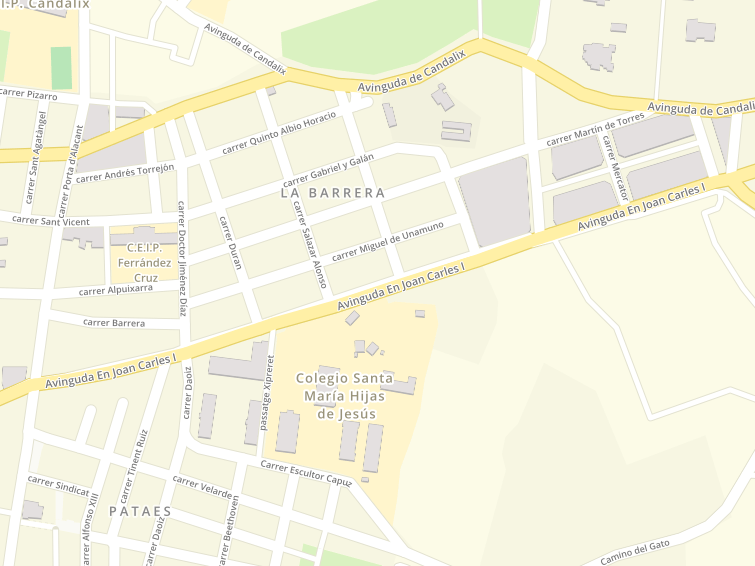 Avenida Juan Carlos I, Elx/Elche, Alicante, Comunidad Valenciana, España