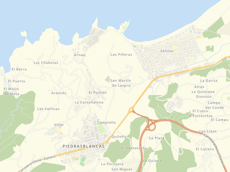 33450 El Cueto (Laspra - Castrillon), Asturias, Principado de Asturias, España