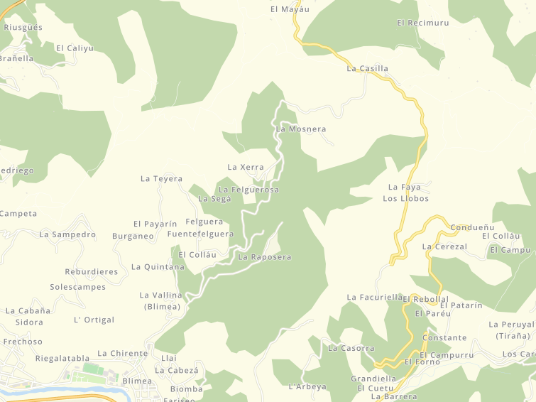 33969 Felguerosa (Blimea), Asturias, Principado de Asturias, España