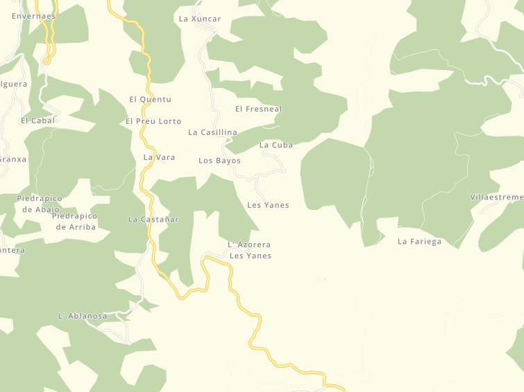 33160 Las Llanas (Riosa), Asturias, Principado de Asturias, España