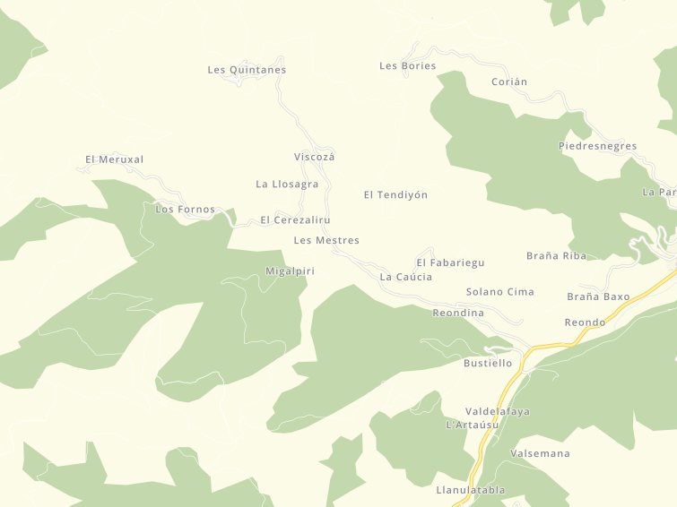 33986 Las Mestas (P.laviana), Asturias, Principado de Asturias, España