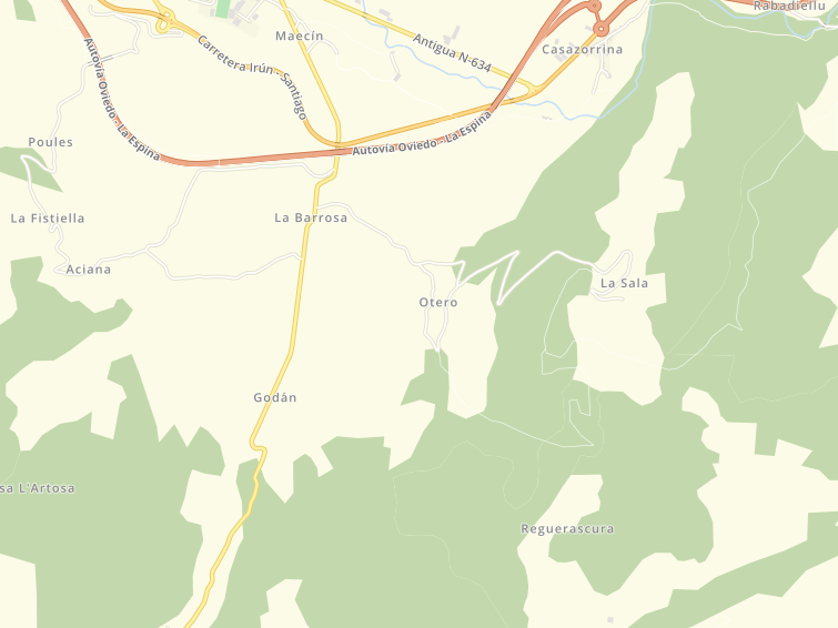 33869 Otero (Salas), Asturias, Principado de Asturias, España