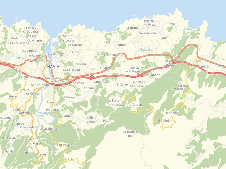 33719 Villanueva (Navia), Asturias, Principado de Asturias, España