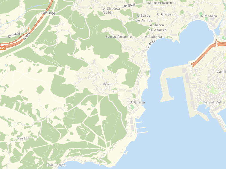 15591 Estrada Do Cruce (A Cabana Ferrol), A Coruña, Galicia (Galícia), Espanya