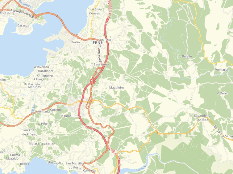 15500 Fene (San Salvador), A Coruña, Galicia (Galícia), Espanya