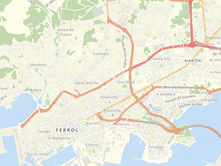 15401 Castro, Ferrol, A Coruña, Galicia (Galícia), Espanya
