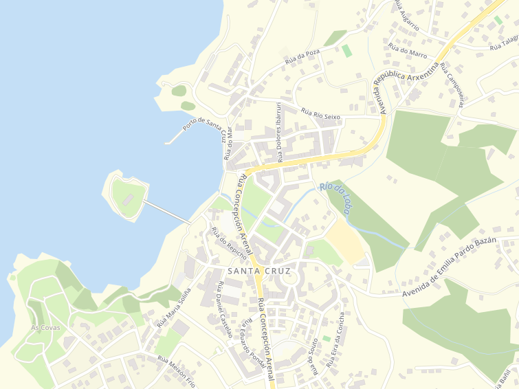 15179 O Porto De Santa Cruz, A Coruña, Galicia (Galícia), Espanya