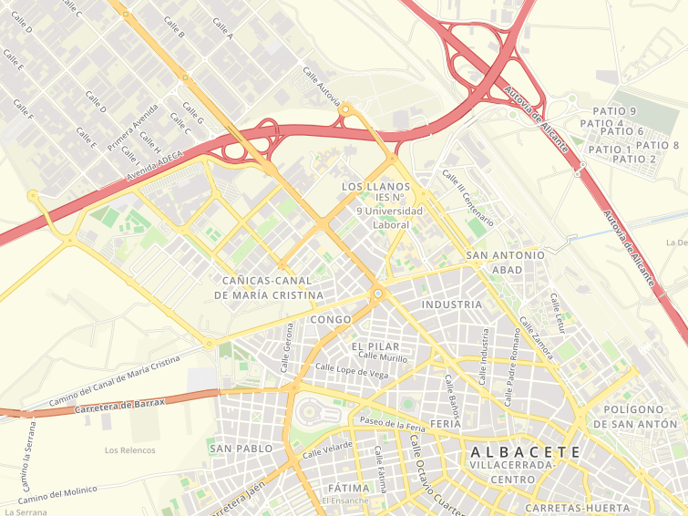 02005 Urbanizacion Urbanizacion Miralcampo, Albacete, Albacete, Castilla-La Mancha (Castella-La Manxa), Espanya