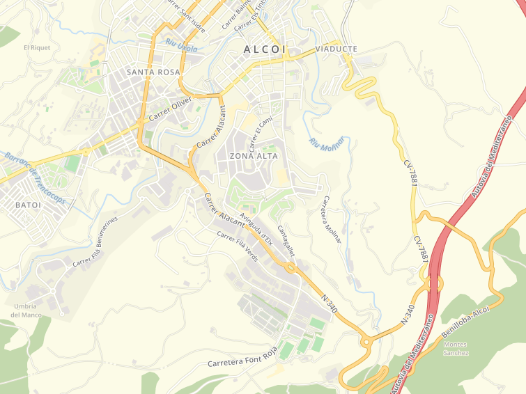03801 Sant Antoni, Alcoi/Alcoy, Alicante (Alacant), Comunidad Valenciana (País Valencià), Espanya